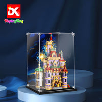 Display King -Acrylic display case with screw for LEGO® Beauty and the Beast Castle 43263