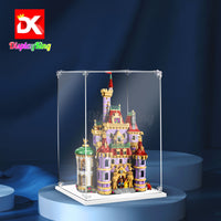 Display King -Acrylic display case with screw for LEGO® Beauty and the Beast Castle 43263