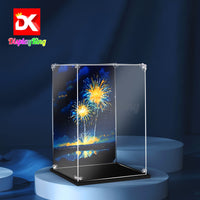 Display King -Acrylic display case with screw for LEGO® Beauty and the Beast Castle 43263