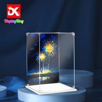 Display King -Acrylic display case with screw for LEGO® Beauty and the Beast Castle 43263