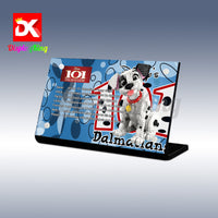 Display King - Acrylic display plaque for Lego 101 Dalmatians Puppy 43269