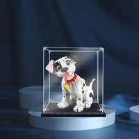 Display King -Acrylic display case with screw for LEGO® 101 Dalmatians Puppy 43269