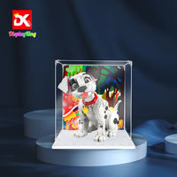 Display King -Acrylic display case with screw for LEGO® 101 Dalmatians Puppy 43269