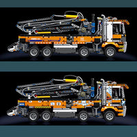 MOULD KING 19014S Pneumatic Concrete Pump Truck with 2132 Pieces