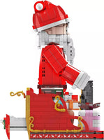 Mould King 10072 Christmas Toys Building Blocks Holiday Advent Santa Claus Dolls