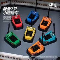 JIESTAR Small Angle JD037 Amusement Park Bumper Car Building Block Toy 1099 pcs