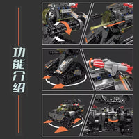 Mould King 15083 RC Robots 588 pcs Building Block Toy