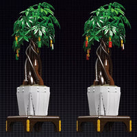 Mould King 10063 No. Money Tree Flower World Model Toy 815 pcs