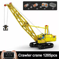 Mould King RC APP Crawler Crane Truck Brick DIY Model Kids Toy 17001