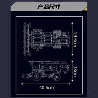 Mould King 17014 Harvester 1265pcs