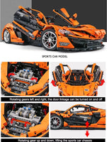Mould King 13090 Sports Car Hypercar P1 Building Blocks Kit 3228 Pcs 1:8 Scale