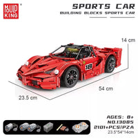 Mould King Super Car FXX Sports Racing Car Bricks Toys
