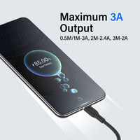 iQuick PowerWire 1 Series TPE Charging Date Cable USB to Type-C 0.5m