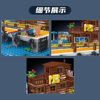 Mould King 10108 No. Dockside Tavern Building Block Toy 842pcs