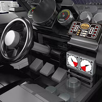 Mould King 10031 No.Wraith Car Building Block Toy with Motor 1603pcs