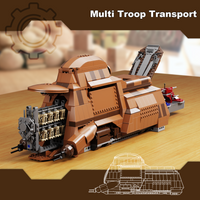 MOC Factory 89104 Duck Troop Transport – MTT with 1286 Pieces