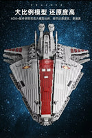 Mould King 21005 Super Destroyer Model Venator-Class Republic Attack Cruiser