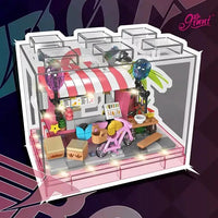 Mould King 24039+24040 Gourmet Dream Day Creative Building Block Toy 321 PCS