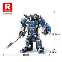 Reobrix Mecha Dino:Mecha Rex (With Power)