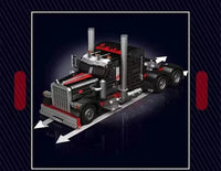 Mould King 10037 No.American Truck Building Block Toy 1797pcs