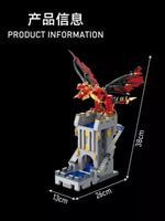 JIESTAR Small Angle JD046 Dungeons & Dragons D&D Dice Tower Building Block 1176pcs