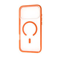 iPhone 17 Pro Max Dual Color UTIA Ultimake Shockproof Transparent Case Cover With Magnetic Ring