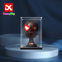 Display King -Acrylic display case with screw for LEGO® Miles Morales'Mask 76329