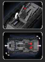 Mould King 20030 EV2 all-terrain crawler vehicle Model Toy 1046pcs