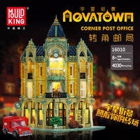 MOULD KING 16010 Corner Post Office Premium Modular Building Brick 4030PCS Set