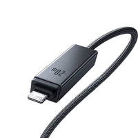 Baseus Versatile Two-for-Two Fast Charging Cable U+C to C+L 60W 1M for 15 / 16 / 17 Series