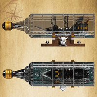 MOULD KING 10065S Black Pearl Drifting Bottle with 2416 Pieces