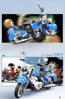 JIESTAR Small Angle JD003 Dragon Motobcycle Building Block Toy 716 pcs