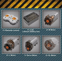 Mould King RC APP Motorized Rescue Fire Truck Bricks DIY Model Toys 17028