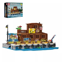 Mould King 10108 No. Dockside Tavern Building Block Toy 842pcs