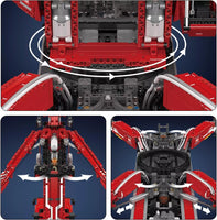 Mould King 17008 APP Remote Controlled Lifting Crane Building Blocks for RC 8506