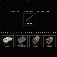 Building Blocks Mould King RC BIG Crawler Crane Brick DIY Model Kids Toys