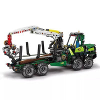 Building Block Mould King 19006 Pneumatic Forest Machine Truck Bricks Model Toys