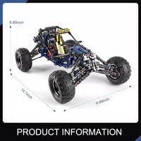 Mould King 18018 Off-Road Car Building Set, Lightning Climbing Model Block Kit