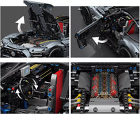 Mould King 13123 Technology 1: 8 Super Sports Car Gifts for Ages 8+ 2872 Pieces