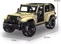 Mould King 13184 Technology Remote Controlled 1:8 Offroad Model Kit SUV 3621pcs