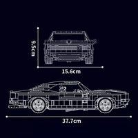 Mould King 10112 No. Charger Building Block Toy 1869 pcs