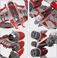 Mould King 21047 Technik Interstellar Wrestling Fighter Spaceship Model 6003pcs