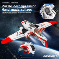 Mould King 21044 Star Plan Toy ARC-170 Starfighter Spaceship Model Large Space