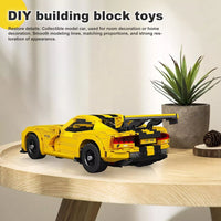 Mould King 10046 Supercar Building Block Kits, Dodge Viper Car Model 1236pcs