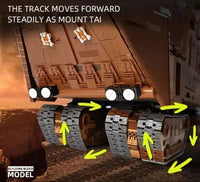 Building Blocks Mould King Space 21009 Motor Sandcrawler Bricks Model Kids Toys