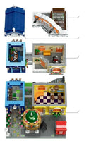 MOULD KING MOULD KING 16031 The Barber Shop In Town Building Brick 2267 PCS Set