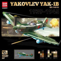 QUANGUAN 100287 Yakovlev Yak-1B with 627 Pieces