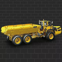 Mould King MOC The APP RC Dump Truck DIY Bricks Model Kids Toys 17010