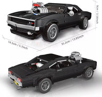 Mould King 10028 Technology Car Model Toys MOC Bricks Collectible Racing Car