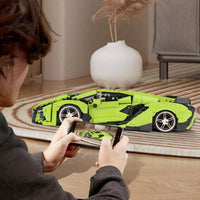 Mould King 10011 Mini SAI Sports Car MOC Building Blocks 1:14 Scale Model 1133pc